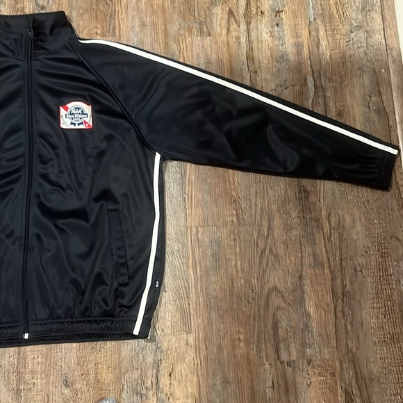 Pabst Blue Ribbon polyester track jacket. - Picture 3 of 5